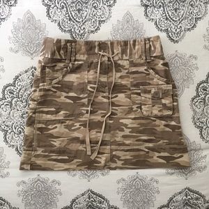LOFT Camo Skirt